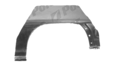 Segment reparatie aripa spate Opel Astra 1992-2002, Partea Dreapta, Spate, Model cu 3 usi