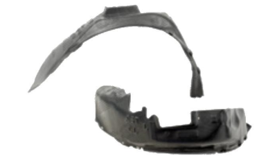 Carenaj roata Opel Astra F, 09.1991-12.2002, partea Dreapta, Fata, 01102340, 5507FP1Q polietilena