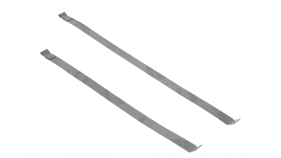 Set suport fixare Rezervor combustibil Opel Astra F, 09.1991-12.2002, spate, Combi, metal