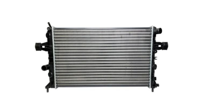 Radiator racire Opel Zafira A (T98), 06.2000-06.2005, motor 1.6, 71/74 kw; 1.8, 92 kw, benzina, cutie manuala, cu AC, 600x366x17 mm, aluminiu brazat/plastic, 