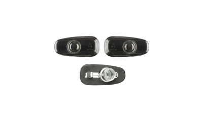 Lampa semnalizare aripa Opel Astra G 01.1998-08.2009, FRONTERA 09.2001-12.2003, ZAFIRA 01.1999-05.2005 BestAutoVest partea Dreapta+Stanga 550819CE, set 2 buc , tuning, fumuriu, transparent, semnalizator