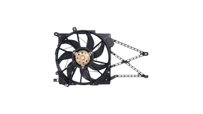 GMV radiator electroventilator Opel Astra G (T98) 1998-01.2005 1,2 16v 48/55kw; 1,4 66kw; 1,6 62kw; 1,6 16v 55/74/76kw; 1,8 16v 85/92kw Benzina, Manual, Cu/fara AC, 110W/390mm, plastic, Aftermarket