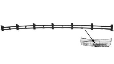 Grila bara fata Opel Astra G, 01.1998-08.2009, 1400528, 550827-3, negru , top