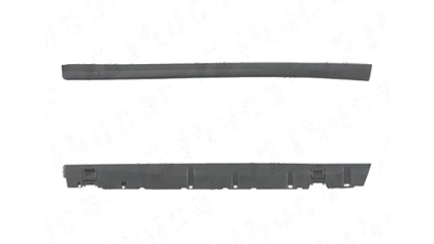 Ornament prag plastic Opel Astra G, 01.1998-08.2009, Dreapta, DUST PACKAGE