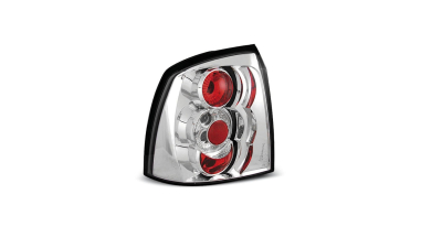 Set stopuri tuning Opel Astra G (T98), 1998-08.2009 Hatchback, partea Stanga , Dreapta, lampa spate transparent-silver, Best Auto Vest