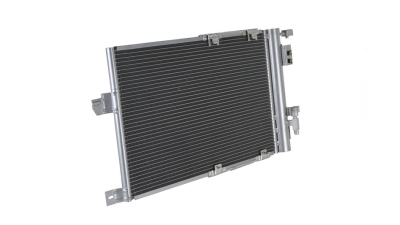 Condensator climatizare Opel Astra G/Astra OPC, 11.2002-01.2005, motor 2.0 T, 147 kw benzina, cutie manuala, full aluminiu brazat, 580 (535)x380x16 mm, fara filtru uscator