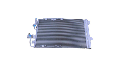 Condensator climatizare Opel Zafira A (T98), 04.1999-06.2005, motor 1.6, 74 kw benzina, cutie manuala, full aluminiu brazat, 585 (545)x380 (360)x16 mm, cu uscator si filtru integrat4G0650515/42009016