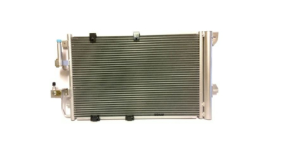 Condensator climatizare Opel Astra G, 09.2000-01.2005, motor 1.6, 62 kw; 1.8, 92 kw; 2.2, 108 kw benzina, cutie manuala/automata, full aluminiu brazat, 590 (550)x380 (360)x16 mm, cu uscator si filtru integrat4G0650515/42009016