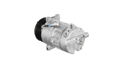 Compresor aer conditionat Opel Astra H, 2004-2014, motor 1.6, 77kw/85kw, 1.8, 103kw, Astra G Classic, 1998-2009, motor 1.6, 76kw, benzina, rola curea 110 mm, 5 caneluri, tip Sanden: PXV16