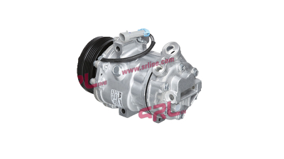 Compresor aer conditionat Opel Astra G, 1998-2009, motor 1.4, 66kw; 1.6, 62kw/74kw; 1.8, 85kw/92kw, 2.0, 100kw/118kw, benzina, rola curea 105 mm, 5 caneluri, Delphi tip: HARRISON CVC6