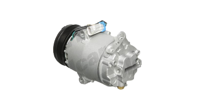 Compresor aer conditionat Opel Astra F, 1991-2002, motorizare 1.4, 66kw, 1.6, 55kw/74kw, benzina, rola curea 105 mm, 5 caneluri, Delphi tip: HARRISON CVC6