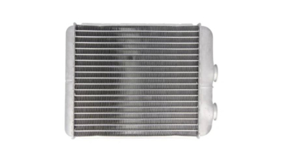 Radiator Incalzire Opel Astra F, 02.1998-08.2002, motor 1.4; 1.6, benzina, fara AC, Delphi tip, aluminiu brazat/aluminiu, 210x185x24 mm, Delphi