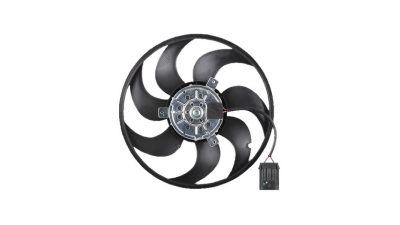 GMV ventilator radiator Opel Zafira B (T98), 2005-2011, motor 1.6, benzina, 1.7 CDTI, 1.9 CDTI, diesel, fara AC, 315 mm; 2 pini, fara pre-rezistor