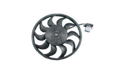 GMV ventilator radiator Opel Zafira B (T98), 2005-2011, motor 2.0 T, 2.2, benzina, 1.9 CDTI, diesel, cu AC/fara AC, 180 W; 335 mm; 3 pini, cu pre-rezistor