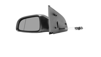 Oglinda exterioara Opel Astra H 5-Usi/Combi 2003-2009 Stanga, Crom, manuala,prin cablu, Fara incalzire, carcasa neagra, Asferica, View Max, 13141989; 13142396; 13312481; 6428200; 6428917; 6428925 5509511M