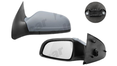 Oglinda exterioara Opel Astra H  (Model cu 3 usi GTC) 2003-12.2012 , Dreapta, Crom, electrica, Cu incalzire, carcasa prevopsita, grunduita, Convex, View Max, 13253342; 6428278; 6428785; 6428918 5509528M
