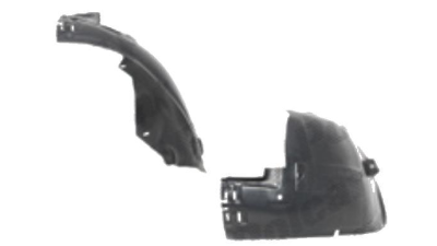 Carenaj roata Opel Astra H, 10.2003-12.2012 partea Stanga, punte fata partea din spate 1206011, 5509FL2Q polietilena