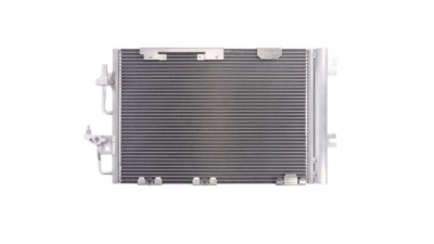 Condensator climatizare Opel Astra H, 03.2004-12.2011, motor 1.6 T, 132 kw; 2.0 T, 125 kw/147kw benzina, cutie manuala, full aluminiu brazat, 585(540)x380(360)x16 mm, cu uscator si filtru integrat