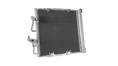 Condensator climatizare Opel Astra H, 04.2004-12.2011, motor 1.9 CDTI, 88 kw diesel, cutie manuala, full aluminiu brazat, 410 (360)x380 (365)x17 mm, cu uscator si filtru integrat6#000001->