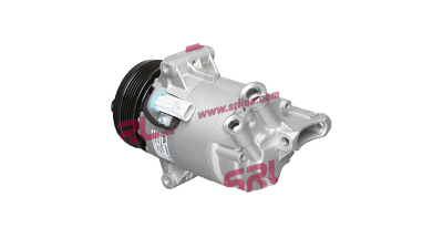 Compresor aer conditionat Opel Astra H, 01.2006-05.2014, motorizare 1.6, 85kw, 1.8, 103kw, benzina, rola curea 105 mm, 5 caneluri, Delphi tip: CVC