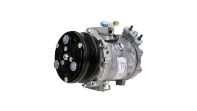 Compresor aer conditionat Opel Astra G, 1998-2009, motorizare 1.6, 62kw, benzina, rola curea 105 mm, 5 caneluri, tip Sanden: SD6V12
