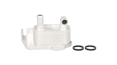 Radiator racire ulei motor, termoflot Opel Astra H, 03.2004-10.2010, motor 1.7 CDTI, 59 kw, diesel, 95x65x45 mm, garnituri incluse, din aluminiu