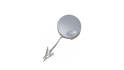 Capac bara carlig remorcare Opel Astra H 04.2007-12.2012 , partea Fata , Grunduit, 93183763