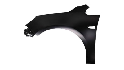 Aripa fata Opel Astra J, 09.2009-, partea Dreapta, cu gaura pentru semnalizare, 13302208, 551102-J galvanizata