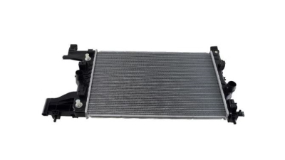 Radiator racire Opel Astra J, 10.2009-2017, motor 1.6, 85 kw, benzina, cutie automata, fara AC, priza conectare Rapida dreapta 580x385x16 mm, Koyo, aluminiu brazat/plastic 