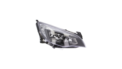 Far Opel Astra J, 09.2009-12.2012 (model 5usi/Sedan/Combi), partea stanga, tip bec H7+H7; cu lumini de zi, silver, cu motoras, Depo