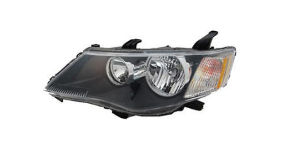 Far Opel Astra J 5-d/ Sedan/ Combi, 09.2013-, Stanga, tip bec H7+H7, cu lumini pentru timp de zi, cu motoras, ECE, culoare negru, Depo, 1216728, 13371599