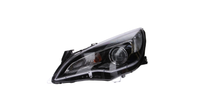 Far Opel Astra J, 09.2009- modele cu 3 usi, partea stanga, tip bec HiR2, cu motoras, electric, Magneti Marelli