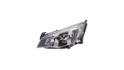 Far Opel Astra J, 09.2009-12.2012 (model 5usi/Sedan/Combi), partea Dreapta, tip bec H7+H7; cu lumini de zi, silver, cu motoras, Depo