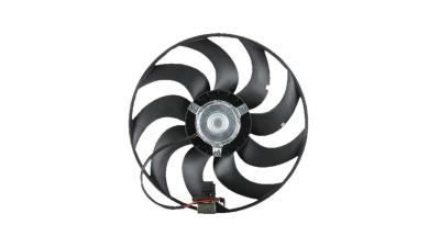 GMV ventilator radiator Opel Astra J, 2009-2017, motor 1.4, 1.6, 1.6 Turbo, benzina, 405 mm; 4 pini, cu pre-rezistor