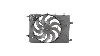 GMV radiator electroventilator Chevrolet Cruze (J300), 2009-2014 Motor 1, 6 80/83kw; 1, 8 104kw, Opel Astra J, 10.2009-2017 Motorizare 1, 6 85kw; 1, 6 Turbo 132kw Benzina, dimensiune 350W/400mm, cu 4pini, cu rezistor, plastic, After
