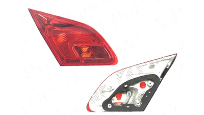 Stop spate lampa Opel Astra J, 09.2009-12.2012, spate, Stanga, 5 usi, partea interioara; cu lampa ceata; H21W+W5W; fara suport bec, DEPO