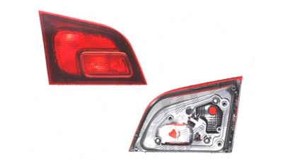 Stop spate lampa Opel Astra J, 01.2013-, spate, Stanga, Combi, partea interioara; cu lampa ceata; H21W+W5W; fumuriu; fara suport bec, DEPO