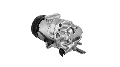 Compresor aer conditionat Chevrolet Cruze (J300), 2009-2014, Orlando, 2011-2015, motorizare 1.4 T, 103kw, benzina, rola curea 110 mm, 5 caneluri, Delphi tip: CVC