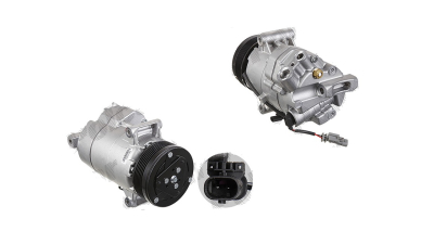 Compresor aer conditionat Opel Astra J, 2009-2017, motorizare 2.0 CDTI, 118kw/121kw, diesel, rola curea 110 mm, 6 caneluri, Delphi tip: CVC