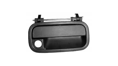 Maner usa exterior Opel Astra F, 1991-1995,  Corsa/Combo B, 1993-1996, Opel Vectra A, 1988-1995, negru, 90.434.958/0138.038, usa fata partea Stanga