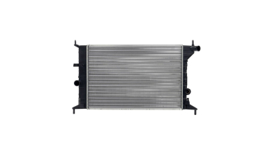 Radiator racire Opel Vectra B (J96), 10.1995-07.2002, Motorizare 1, 6 55/74kw; 1, 8 85kw; 2, 0 85/100kw Benzina, tip climatizare fara AC, cutie Manuala, dimensiune 607x372x34mm, Cu lipire fagure mecanica, Aftermarket