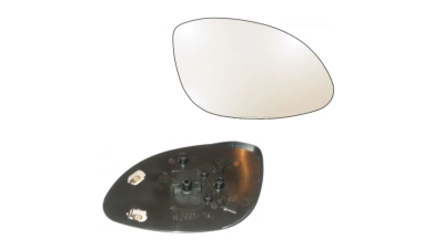 Geam oglinda Opel Vectra B (Sedan+Hatchback+Combi) 1995-02.2003 partea dreapta View Max crom convex reglare electrica cu incalzire