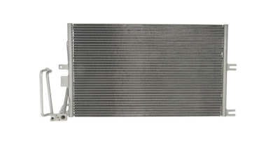 Condensator climatizare Opel Vectra B, 10.1995-01.1999, motor 1.6, 55 kw benzina, 1.7 TD, 60 kw; 2.0 DI, 60 kw diesel, cutie manuala, full aluminiu brazat, 635 (595)x360x16 mm, fara filtru uscator