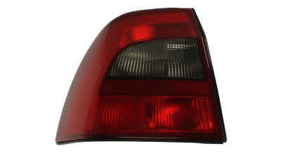 Stop spate lampa Opel Vectra B, 02.99-02.03 Sedan/Hatchback, spate, omologare ECE, fara suport bec, 1223242; 9119527, Stanga