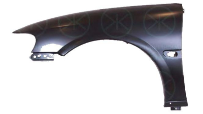 Aripa fata Opel Vectra C, 09.2001-09.2005 / Signum 06.2003-09.2005, partea Stanga, cu gaura pentru semnalizare, 1101027, 551801-J galvanizata