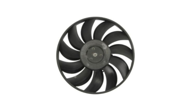 GMV ventilator radiator Opel Vectra C, 2002-2009, motor 3.2 V6, benzina, cutie manuala/automata, fara AC, 2 pini, 