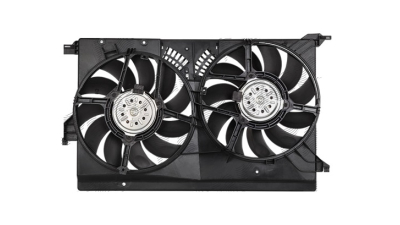 GMV radiator electroventilator Opel Vectra C, 2002-2009, motor 2.0 DTI, 2.2 DTI, diesel, 320/320 mm; (2 +2) pini, 