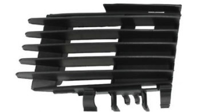 Grila bara fata Opel Vectra C 2001-2005, Signum 2003-2005 , partea stanga, cu locas pentru proiectoare