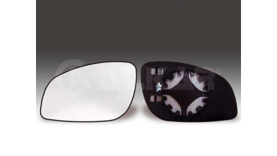 Geam oglinda Opel Signum, 06.2003-08.2008, Opel Vectra C, 09.2001-09.2008, Stanga, Crom, Fara incalzire, Asferica, BestAutoVest 5518544E