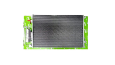 Condensator climatizare OEM/OES Opel Signum, 05.2003-08.2008, motor 1.8, 90kw/103 kw; 2.2, 114 kw; 3.2 V6, 155 kw benzina, full aluminiu brazat, 660 (620)x415x16 mm, cu uscator filtrat